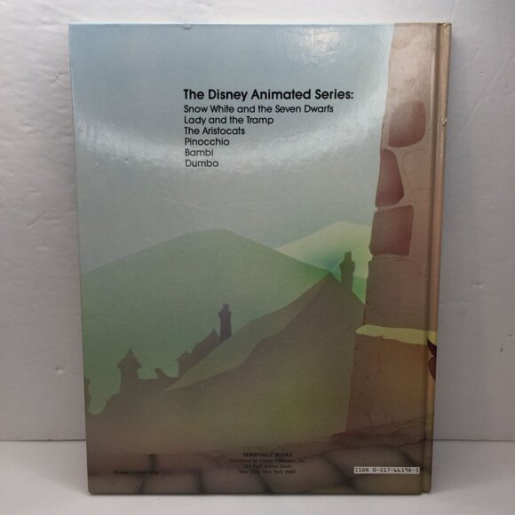 Vintage Lot 2 Kid Books Wonderful World Disney Classics The Aristocats Pinocchio - Picture 7 of 13